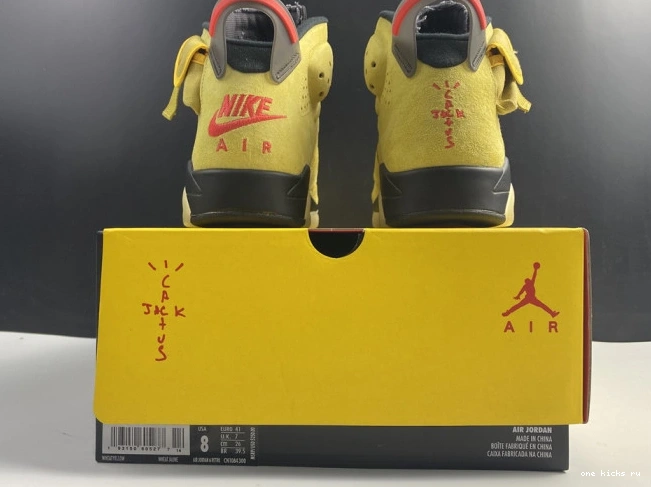 Rep Onekick YELLOW JORDAN SCOTT X CN1084-300 6 TRAVIS AIR 0622